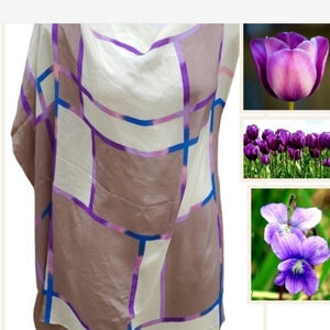 The‎ Luxury of Silk vintage scarf